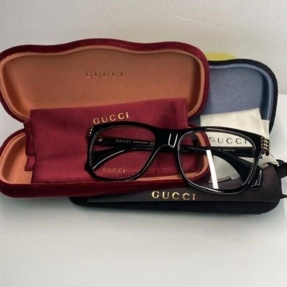 💯- Gucci Eyeglasses Web GG0526O GG/0526/O 002 Havana Optical Frame 54… - Picture 8 of 10